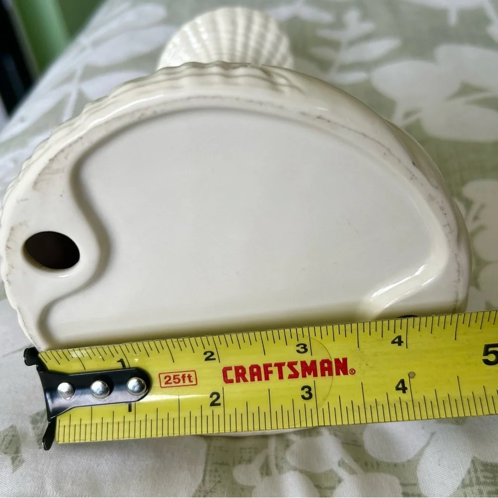 Whimsy Nautical Coastal Vibe Swirl Uniquely Shaped Candlestick Holder Accent